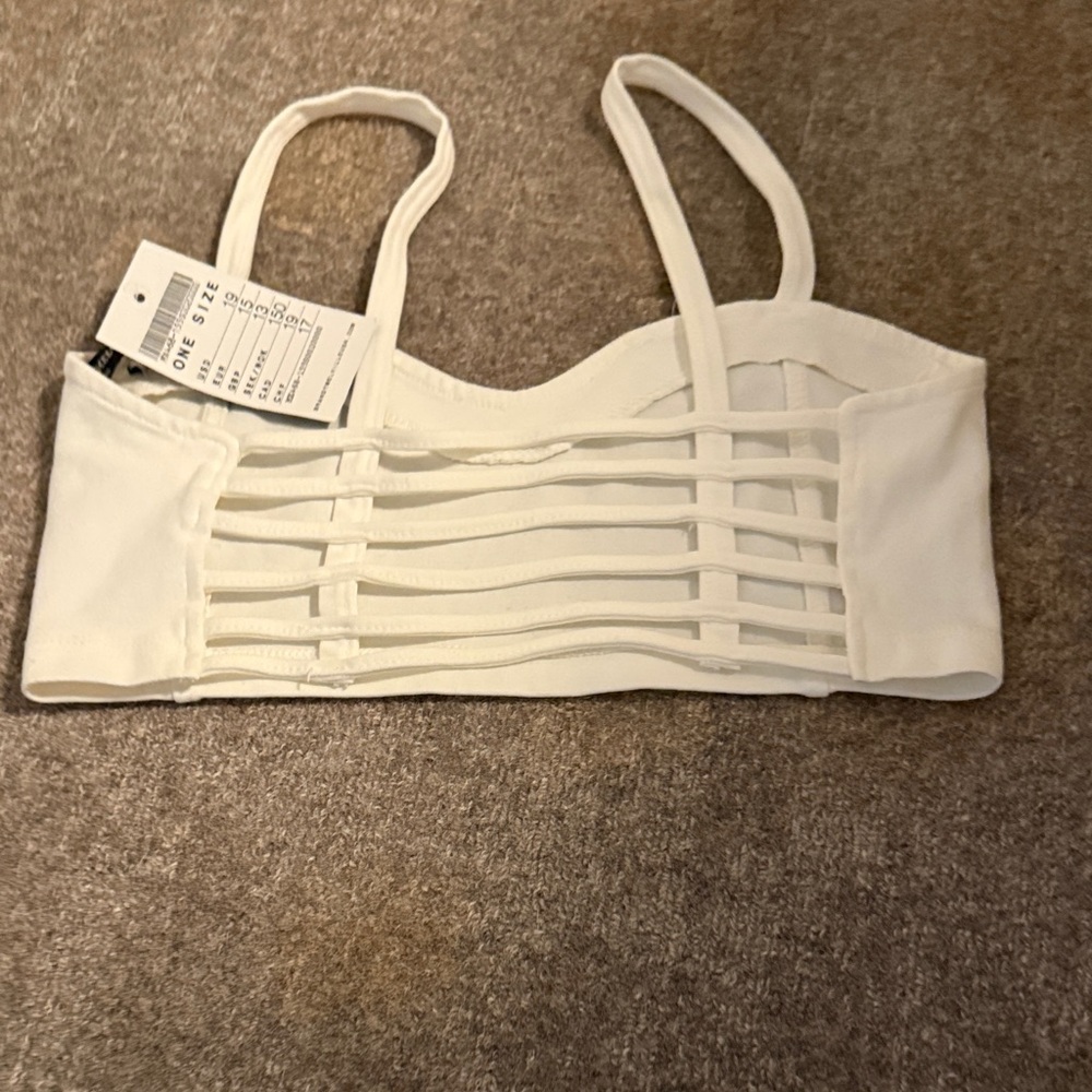 Brandy Melville White Bandeau